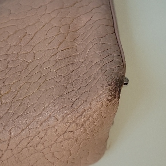 Vince CAMUTO Precious Blush Lambskin Steph Hobo Nappy Tote Bag - Picture 4 of 16